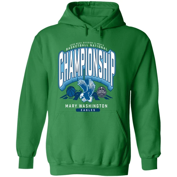 Mary Washington Eagles 2026 Ncaa Division Iii Mens Basketball National Championship Hoodie - Image 2