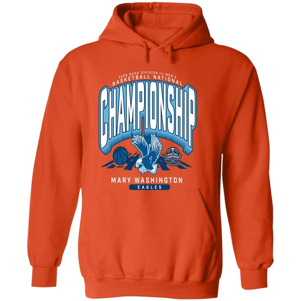 Mary Washington Eagles 2026 Ncaa Division Iii Mens Basketball National Championship Hoodie - Image 6