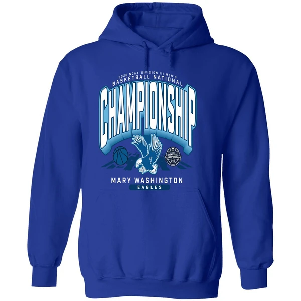Mary Washington Eagles 2026 Ncaa Division Iii Mens Basketball National Championship Hoodie - Image 7