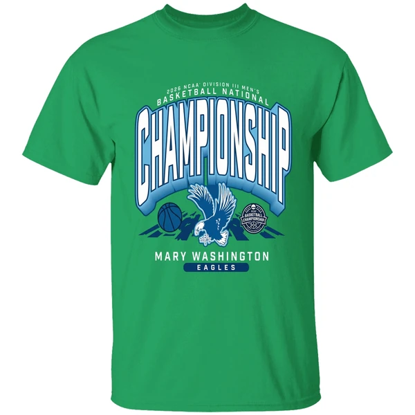 Mary Washington Eagles 2026 Ncaa Division Iii Mens Basketball National Championship Shirt - Image 2
