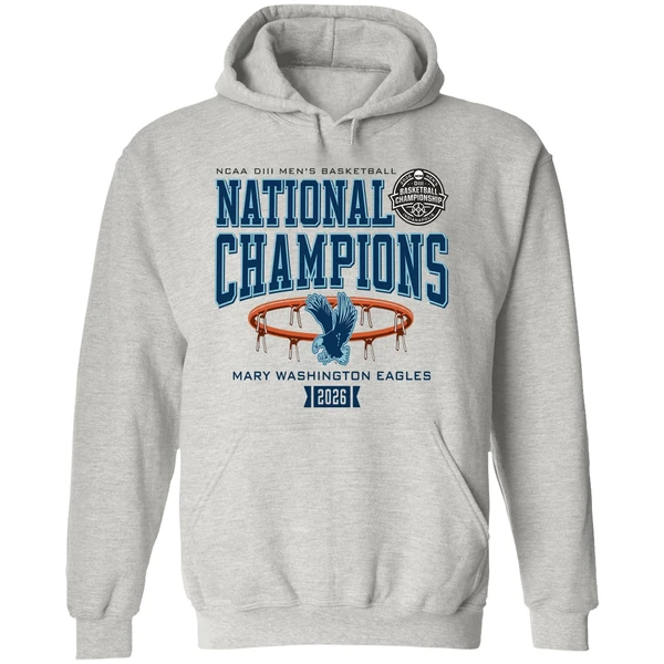 Mary Washington Eagles Ncaa Diii Mens Basketball National Champions Hoodie - Image 9