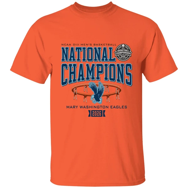 Mary Washington Eagles Ncaa Diii Mens Basketball National Champions Shirt - Image 3