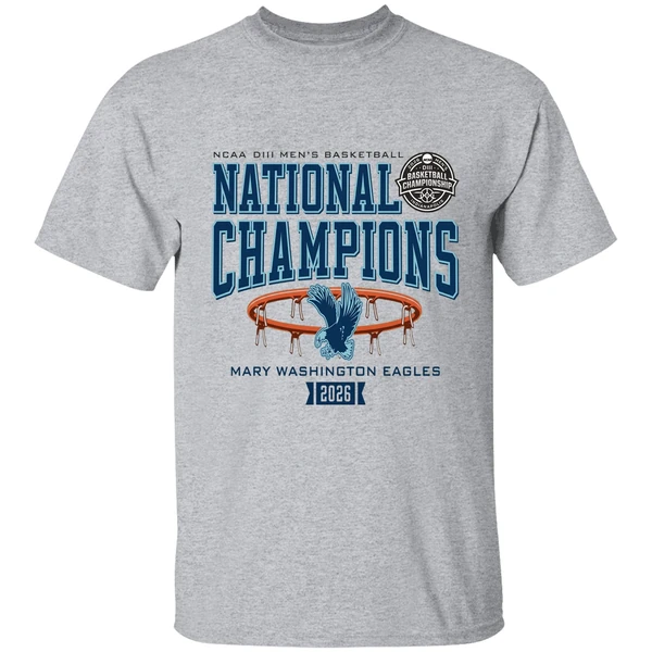 Mary Washington Eagles Ncaa Diii Mens Basketball National Champions Shirt - Image 6