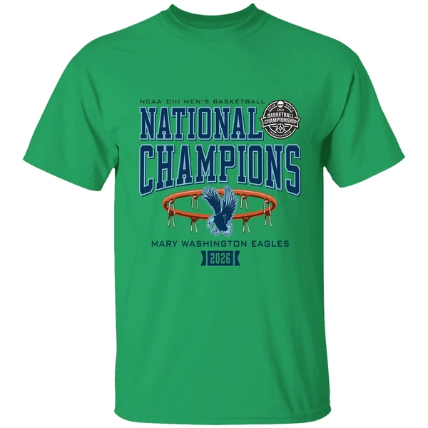 Mary Washington Eagles Ncaa Diii Mens Basketball National Champions Shirt - Image 8