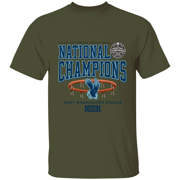 Mary Washington Eagles Ncaa Diii Mens Basketball National Champions Shirt - Image 9