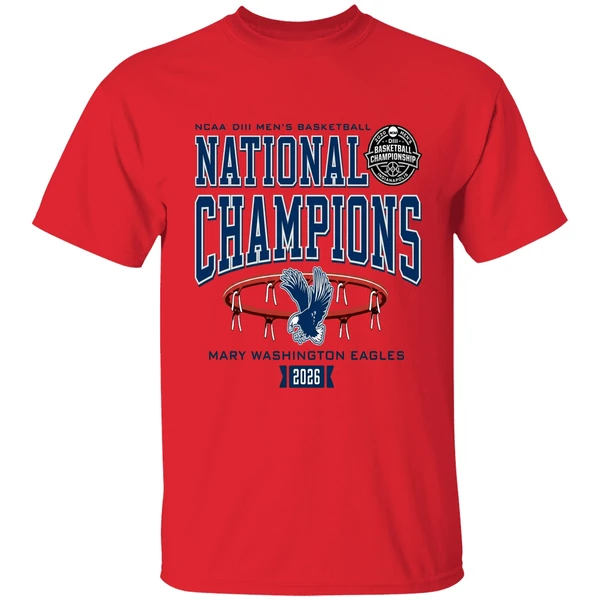 Mary Washington Eagles Ncaa Division Ii Mens Basketball National Champions 2026 Shirt - Image 4