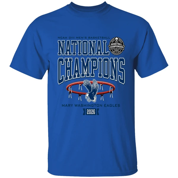 Mary Washington Eagles Ncaa Division Ii Mens Basketball National Champions 2026 Shirt - Image 5