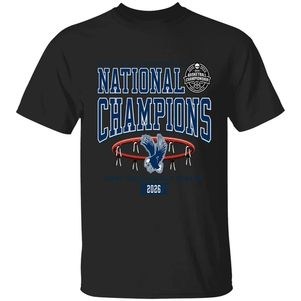 Mary Washington Eagles Ncaa Division Ii Mens Basketball National Champions 2026 Shirt - Image 7