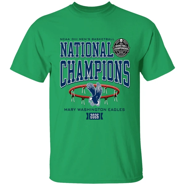 Mary Washington Eagles Ncaa Division Ii Mens Basketball National Champions 2026 Shirt - Image 8