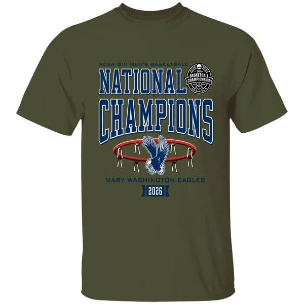 Mary Washington Eagles Ncaa Division Ii Mens Basketball National Champions 2026 Shirt - Image 9