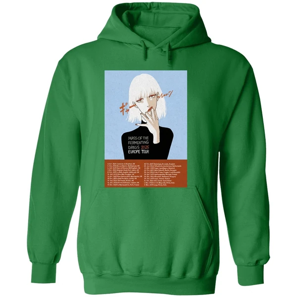 Mass Of The Fermenting Dregs 2025 Europe Tour Poster Hoodie - Image 2