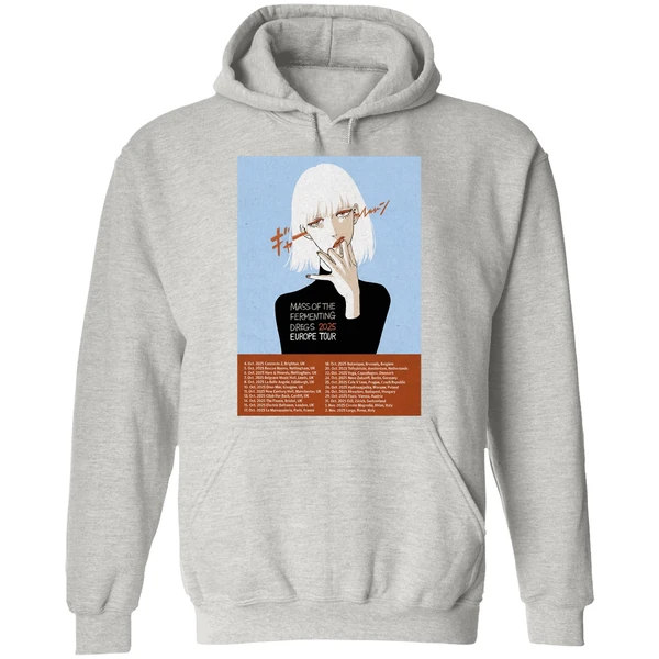 Mass Of The Fermenting Dregs 2025 Europe Tour Poster Hoodie - Image 9