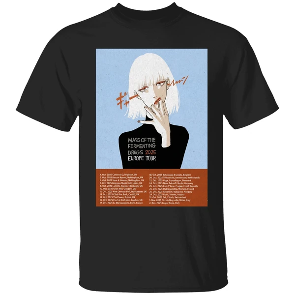Mass Of The Fermenting Dregs 2025 Europe Tour Poster Shirt