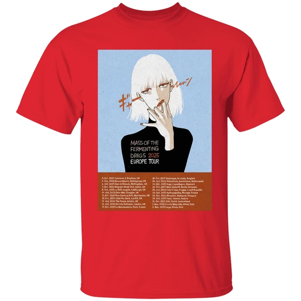 Mass Of The Fermenting Dregs 2025 Europe Tour Poster Shirt - Image 7