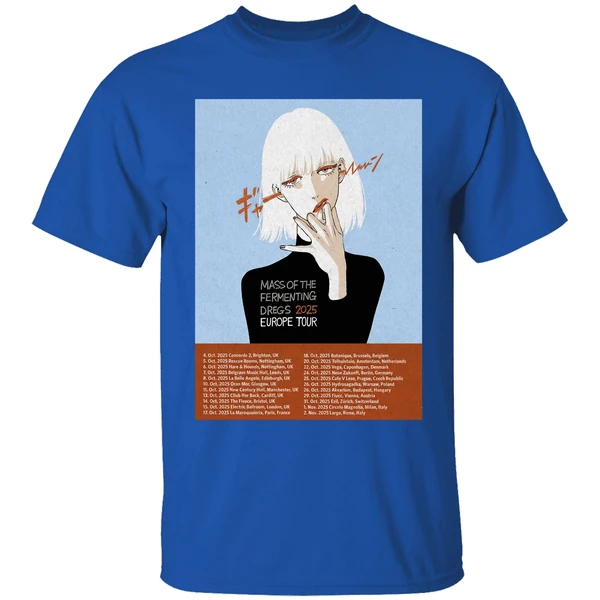 Mass Of The Fermenting Dregs 2025 Europe Tour Poster Shirt - Image 8