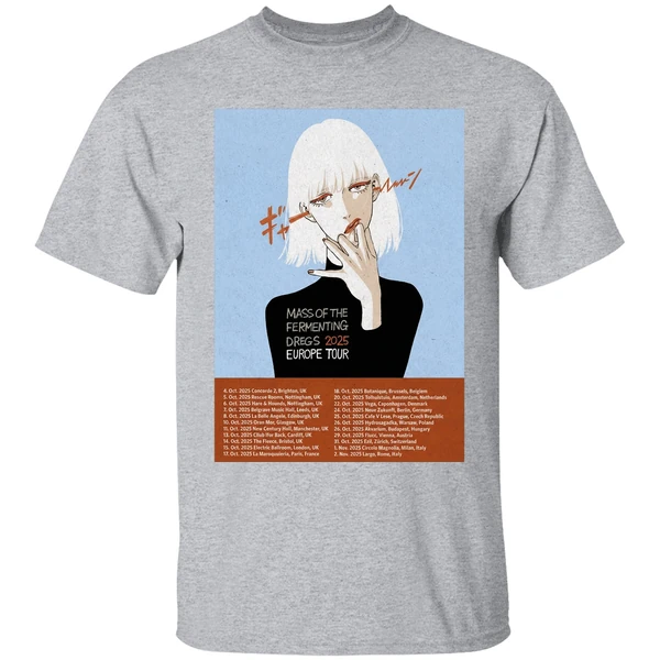 Mass Of The Fermenting Dregs 2025 Europe Tour Poster Shirt - Image 9