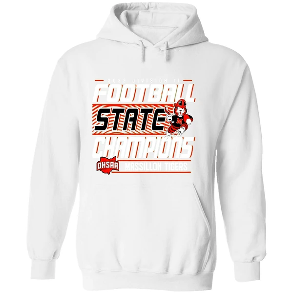 Massillon Tigers 2023 Ohsaa Division Ii Football State Champions Hoodie - Image 8