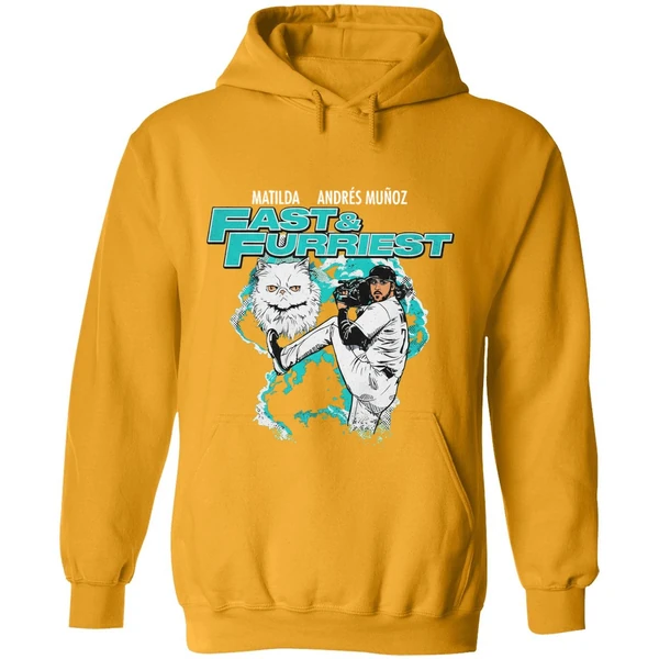 Matilda Andres Munoz Fast And Furriest Seattle Mariners Hoodie