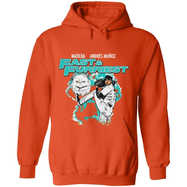 Matilda Andres Munoz Fast And Furriest Seattle Mariners Hoodie - Image 6