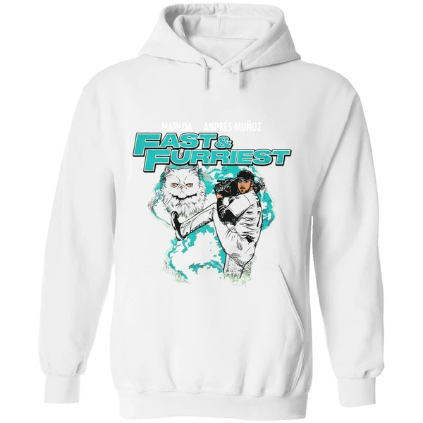 Matilda Andres Munoz Fast And Furriest Seattle Mariners Hoodie - Image 8