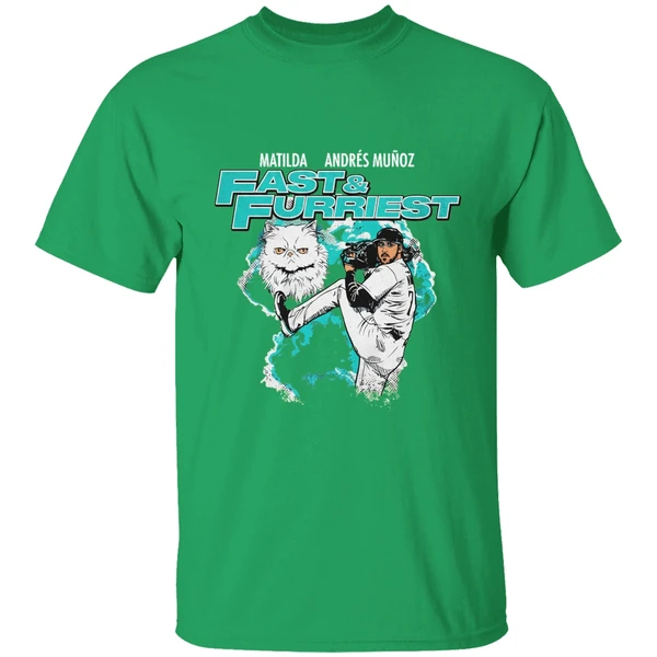 Matilda Andres Munoz Fast And Furriest Seattle Mariners Shirt