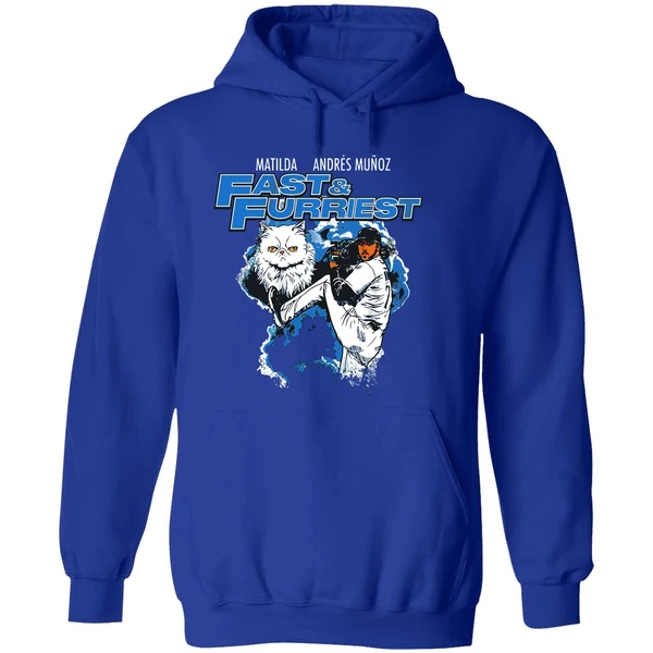 Matilda Andres Munoz Seattle Mariners Fast And Furriest Hoodie - Image 7