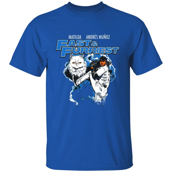 Matilda Andres Munoz Seattle Mariners Fast And Furriest Shirt - Image 5