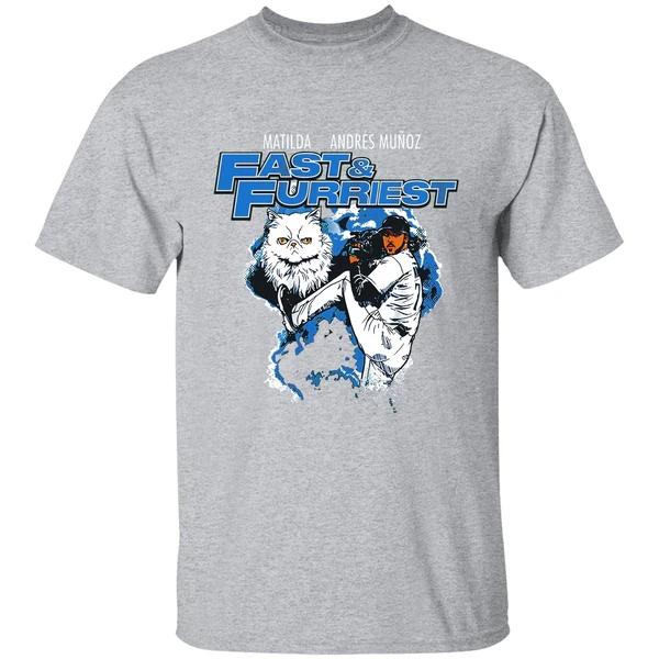 Matilda Andres Munoz Seattle Mariners Fast And Furriest Shirt - Image 6