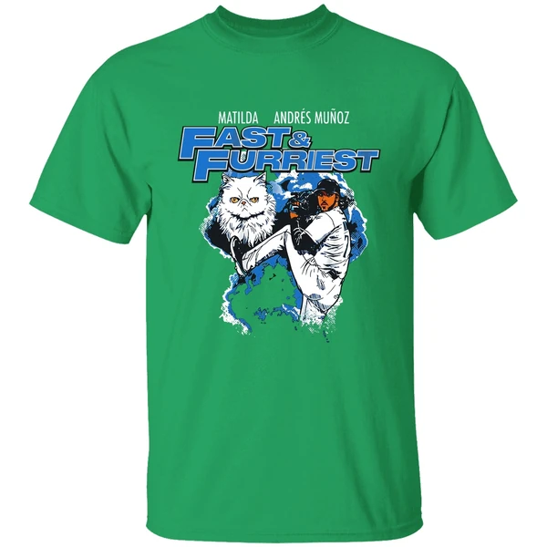 Matilda Andres Munoz Seattle Mariners Fast And Furriest Shirt - Image 8