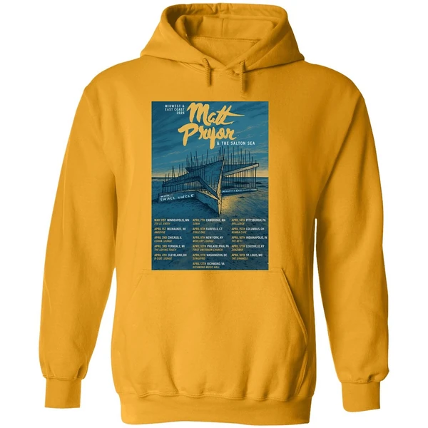 Matt Pryor Midwest And East Coast 2026 Tour Poster Hoodie