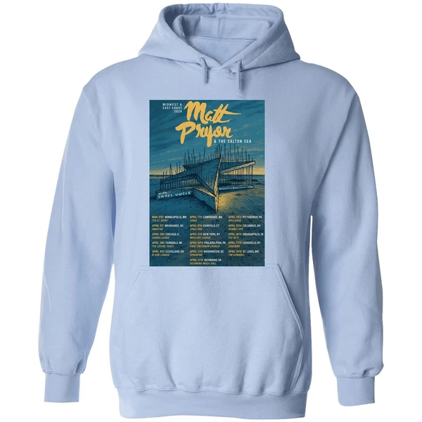Matt Pryor Midwest And East Coast 2026 Tour Poster Hoodie - Image 4