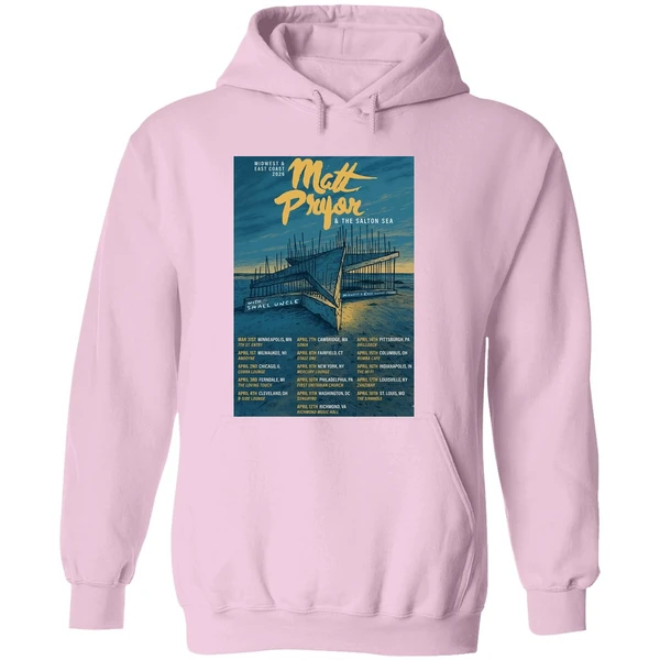 Matt Pryor Midwest And East Coast 2026 Tour Poster Hoodie - Image 5