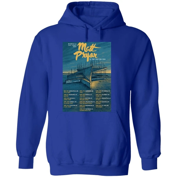 Matt Pryor Midwest And East Coast 2026 Tour Poster Hoodie - Image 7