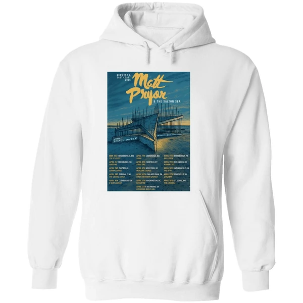 Matt Pryor Midwest And East Coast 2026 Tour Poster Hoodie - Image 8