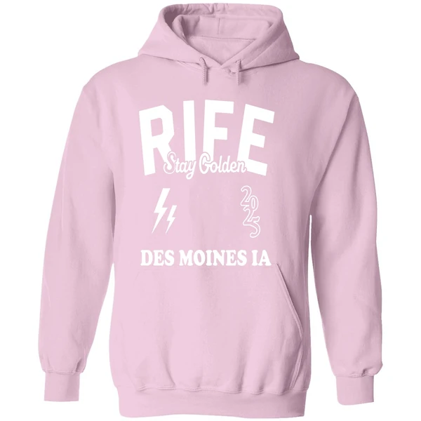 Matt Rife Wearing Rife Stay Golden Des Moines Ia 2025 Hoodie - Image 5