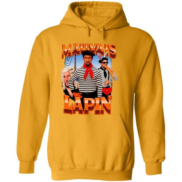 Mauvais Lapin Bad Bunny Graphic Hoodie