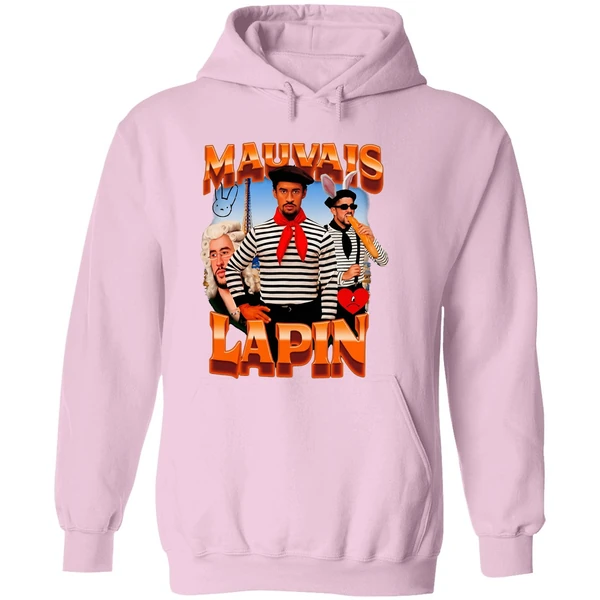 Mauvais Lapin Bad Bunny Graphic Hoodie - Image 5