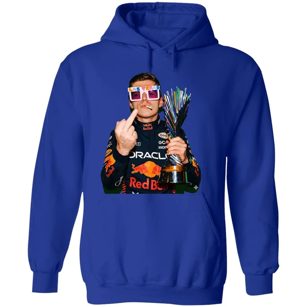 Max Verstappen Pink Lego Sunglasses Middle Finger Las Vegas Gp 2025 Hoodie - Image 7