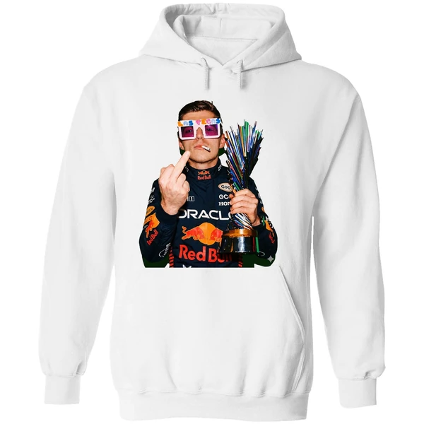 Max Verstappen Pink Lego Sunglasses Middle Finger Las Vegas Gp 2025 Hoodie - Image 8