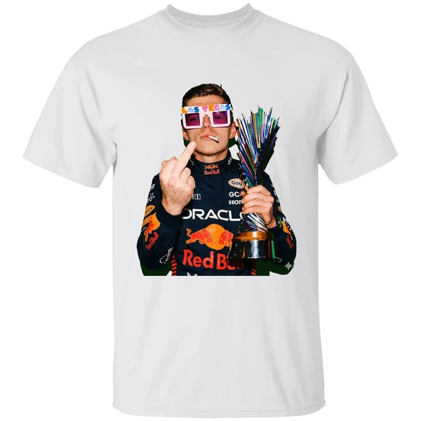 Max Verstappen Pink Lego Sunglasses Middle Finger Las Vegas Gp 2025 Shirt