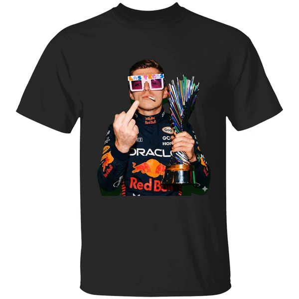 Max Verstappen Pink Lego Sunglasses Middle Finger Las Vegas Gp 2025 Shirt - Image 7