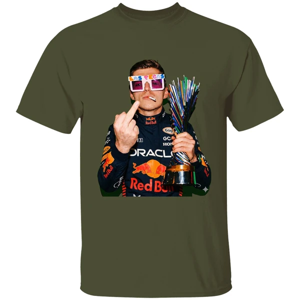 Max Verstappen Pink Lego Sunglasses Middle Finger Las Vegas Gp 2025 Shirt - Image 9