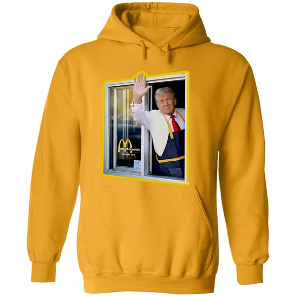 Mcdonalds Trump Drive Thru Window Hoodie