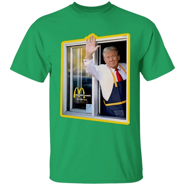 Mcdonalds Trump Drive Thru Window Shirt - Image 2