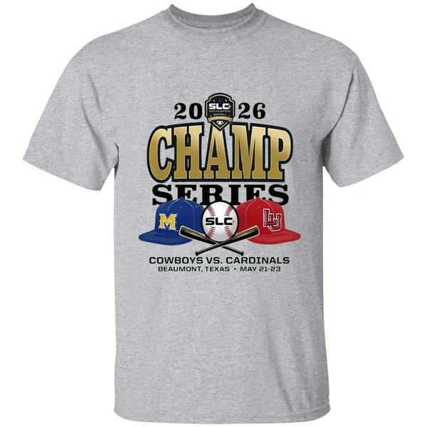 Mcneese State Cowboys Vs Lamar University Cardinals Southland Conference Shirt - Image 6