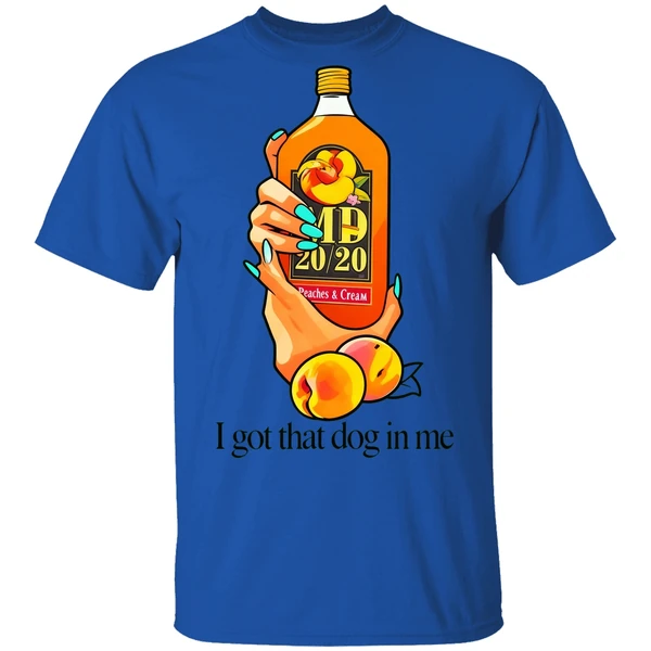 Md 20 20 Peaches Vs Cream I Got That Dog In Me Shirt - Image 7