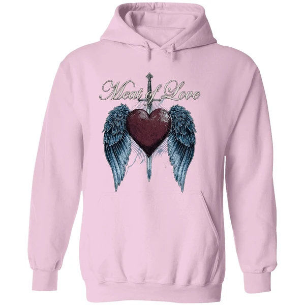 Meatcanyon Store Merch Meat Of Love Vintage Tour 2025 Hoodie - Image 5