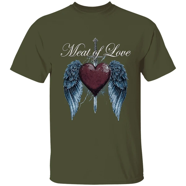 Meatcanyon Store Merch Meat Of Love Vintage Tour 2025 Shirt - Image 4