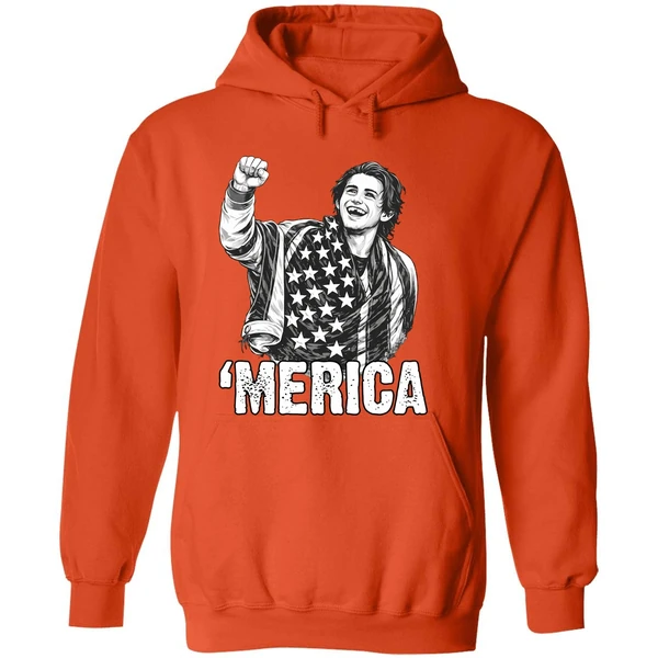 Merica Jack Hughes Olympic Gold Medal Usa Hockey Hoodie - Image 6