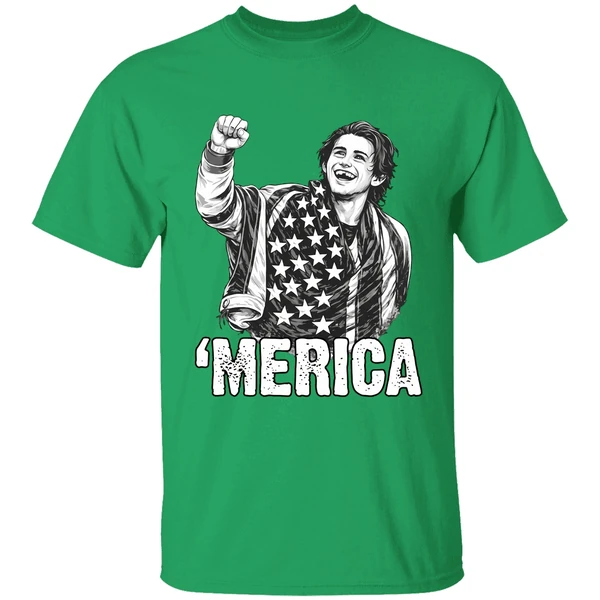 Merica Jack Hughes Olympic Gold Medal Usa Hockey Shirt - Image 2